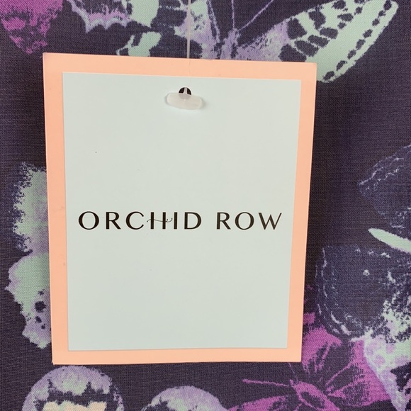 Orchid Row Butterly Printed Chiffon Kimono - Picture 10 of 10